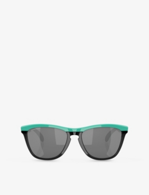 Oakley Womens Multi-coloured Oo9284 Frogskins Range Square-frame O Matter™ Sunglasses In Multi-coloured