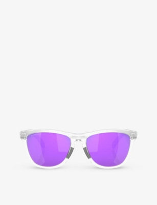 Oakley Frogskins™ Range (low Bridge Fit) Sunglasses In Matte Clear