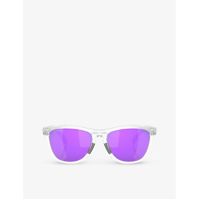 Oakley Frogskins™ Range (low Bridge Fit) Sunglasses In Matte Clear