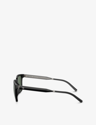 OLIVER PEOPLES WOMENS BLACK OV5553SU MR FEDERER ACETATE SUNGLASSES 