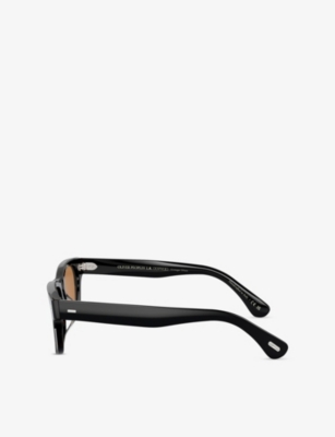 OLIVER PEOPLES: OV5540SU Rosson Sun Rectangle-Frame Acetate Sunglasses