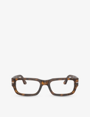 PERSOL: PO3347V rectangle-frame acetate sunglasses