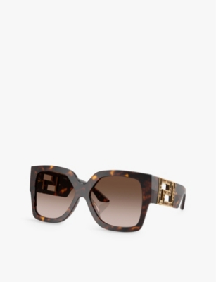 VERSACE: VE4402 butterfly-frame acetate sunglasses