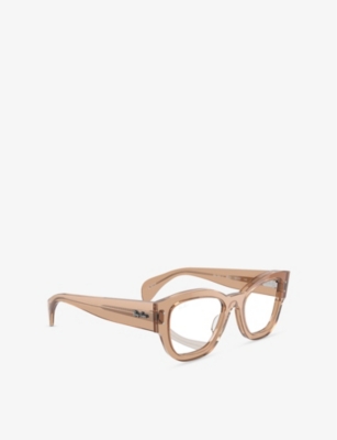 RAY-BAN: RB7681V Jorge Square-Frame Acetate Optical Glasses