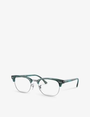 RAY-BAN: RX5154 Clubmaster square-frame acetate optical glasses