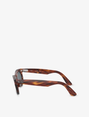 RAY-BAN: RB2242 Wayfarer Oval-Frame Acetate Sunglasses