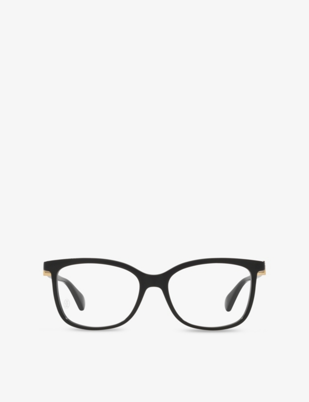 CT0493O Oval-Frame Acetate Eyeglasses