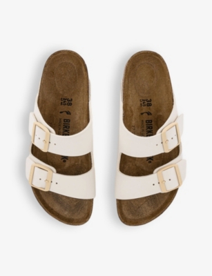 BIRKENSTOCK: Arizona two-strap woven sandals