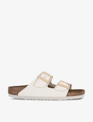 BIRKENSTOCK: Arizona two-strap woven sandals