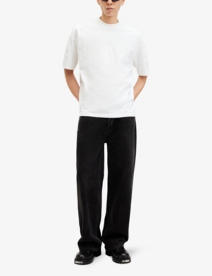 ALLSAINTS: Biggy logo-print relaxed-fit organic-cotton T-shirt