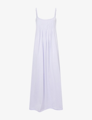 HANRO: Juliet spaghetti-strap cotton-jersey night dress
