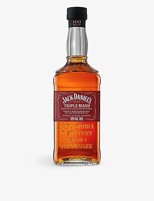 JACK DANIELS: Jack Daniels Triple Mash whiskey 700ml