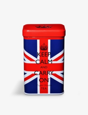 INFINITY BRANDS: Union Jack tea tin 125g