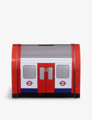 BISCUITS: London Tube Train chocolate chip biscuit tin 150g