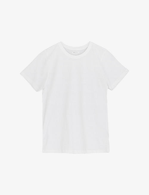 SKALL STUDIO: Andy round-neck organic-cotton T-shirt