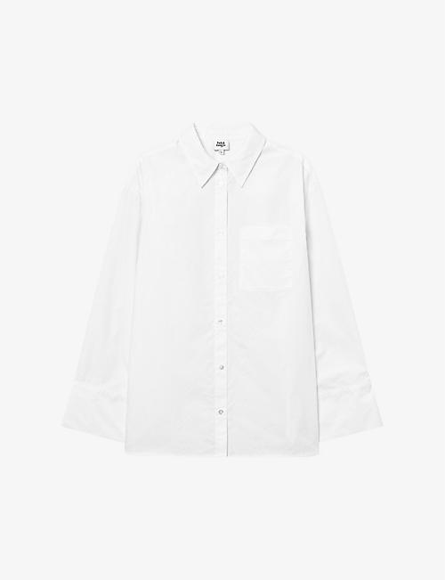 TWIST & TANGO: Fiona relaxed-fit organic-cotton shirt