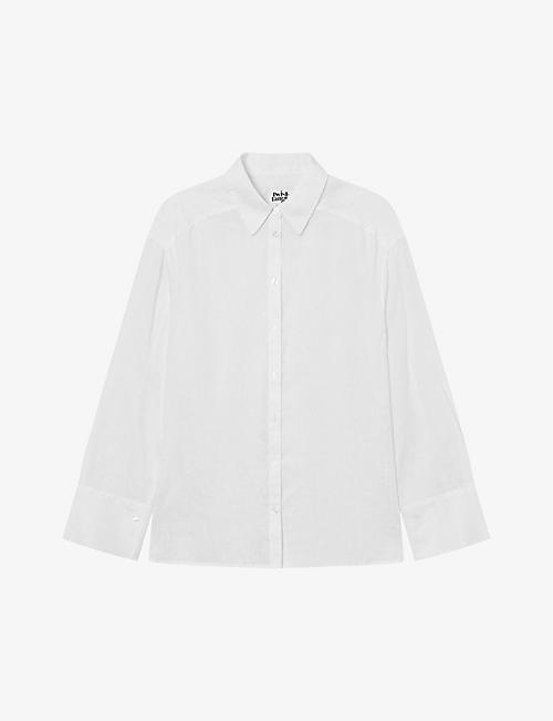 TWIST & TANGO: Alexandria relaxed-fit linen shirt