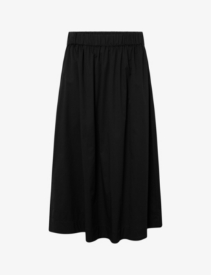 Twist & Tango Freya Stretch Cotton-blend Maxi In Black