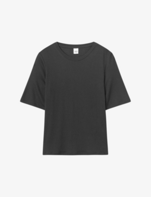 Twist & Tango Wiley Semi Relaxed-fit Woven T-shirt In Black