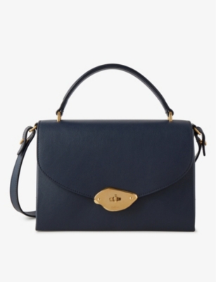 MULBERRY: Lana leather top-handle bag