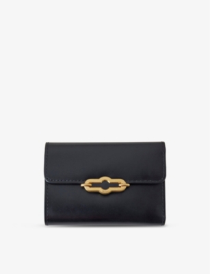 MULBERRY: Pimlico branded leather wallet