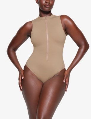 Shop Skims Womens Desert Recycled Swim Sleeveless Swimsuit