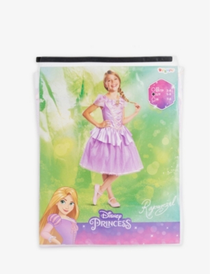 DRESS UP: Rapunzel woven fancy dress costume 5-6 years