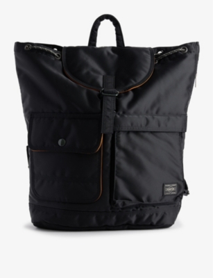 Porter-yoshida & Co Tanker Shell Backpack In Black