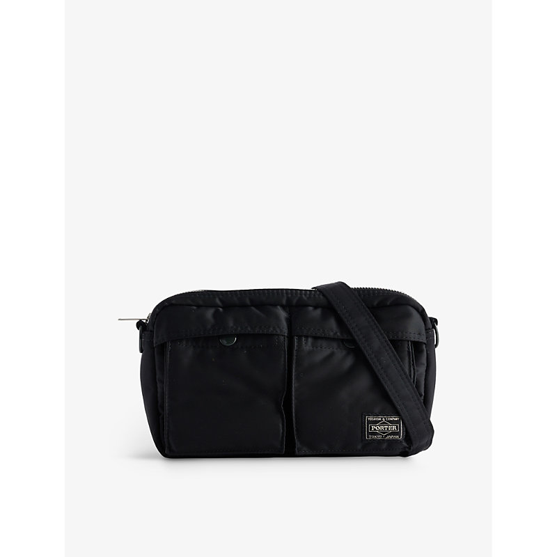 Porter-yoshida & Co Tanker Shell Shoulder Bag In Black