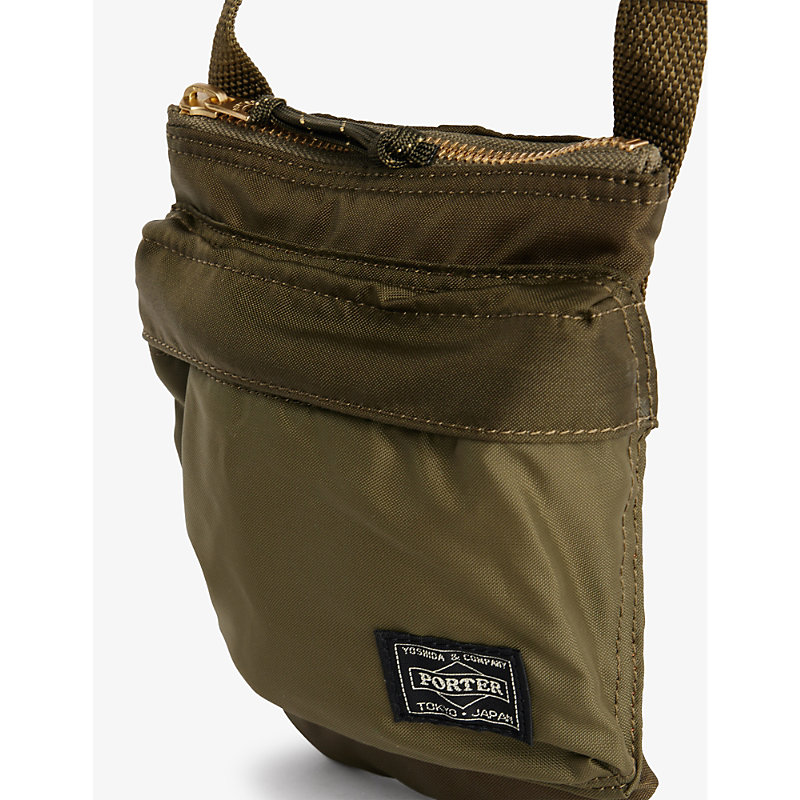 Shop Porter-yoshida & Co . Olive Drab Force Shell Shoulder Bag
