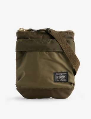 Porter-yoshida & Co Force Shell Shoulder Bag In Green