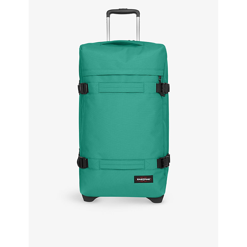 Eastpak Botanic Green Transit'r Large Woven Suitcase