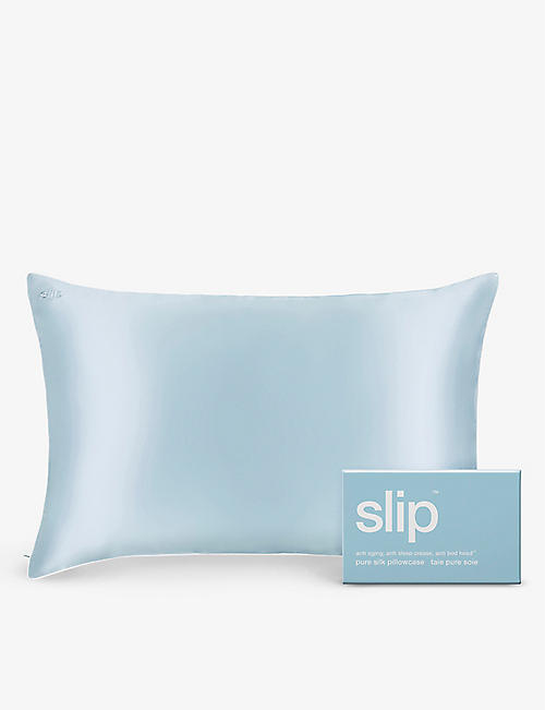 SLIP: Queen zippered silk pillow 51cm x 76cm