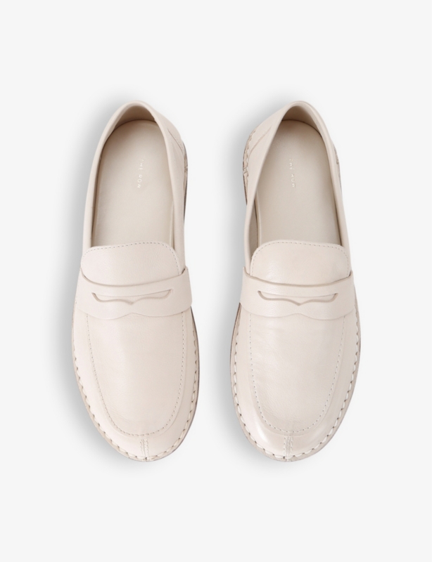 Cary slip-on leather penny loafers