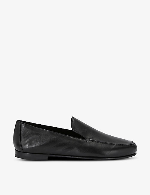 THE ROW: Colette slip-on leather loafers