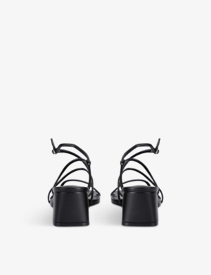 Remmi strappy faux-leather sandals