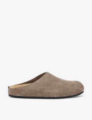 THE ROW: Hugo slip-on suede clogs