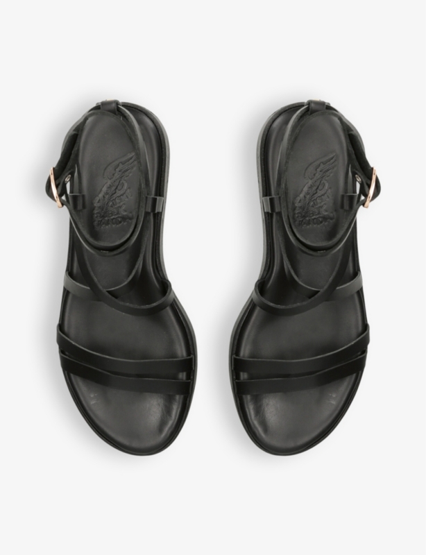 Aristea platform leather sandals
