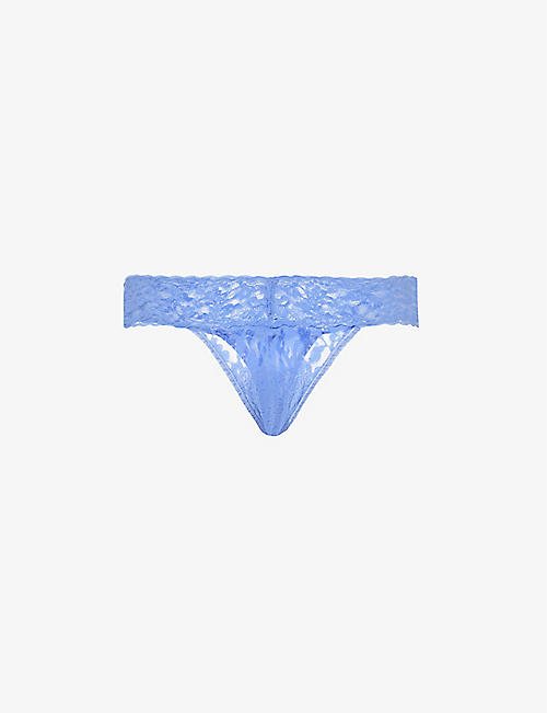 HANKY PANKY: Signature low-rise stretch-lace thong