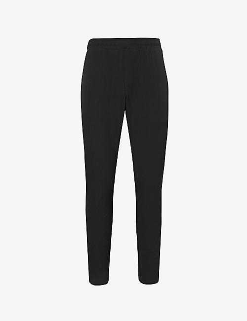 ARNE: Active Tech elasticated-waistband regular-fit tapered-leg stretch-woven trousers