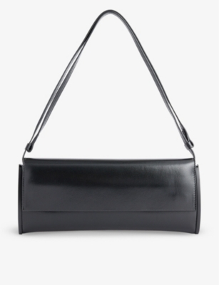 Shop Benedetta Bruzziches Women's Nero Kate Leather Shoulder Bag