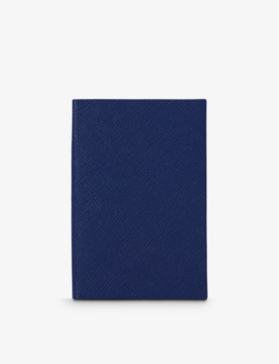SMYTHSON: Chelsea Panama leather notebook 11.2cm x 16.7cm