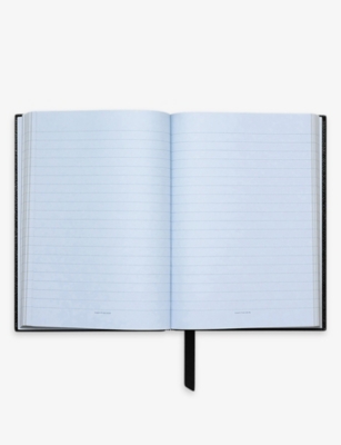 SMYTHSON: Soho cross-grain lambskin-leather notebook 19cm x 14cm