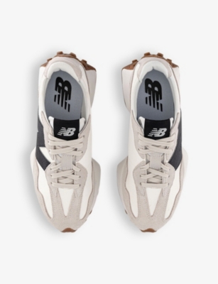 New Balance Low-profile Sneakers In Nero With Textured Accents In Multi
