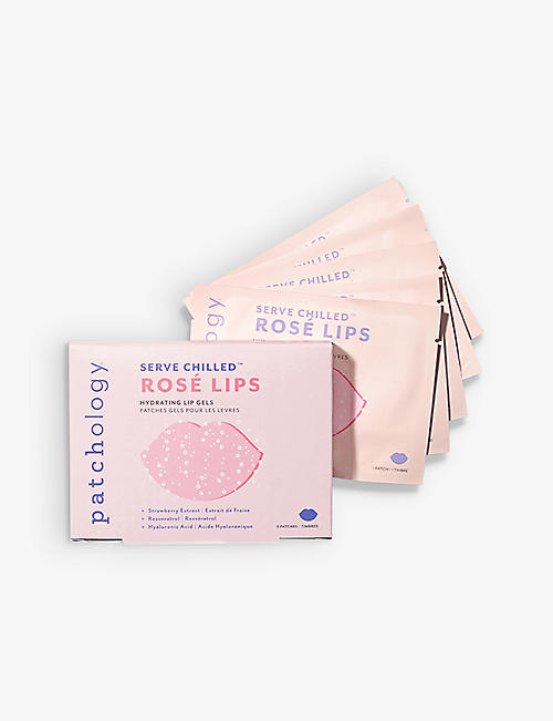 PATCHOLOGY: Serve Chilled Rosé lips pack of five gel patches