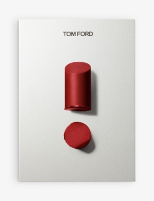 Shop Tom Ford Slim Lip Color Shine Lipstick 9g In Atelier Red
