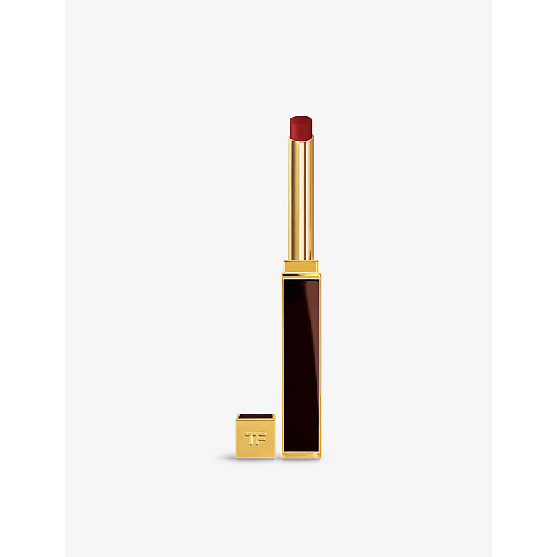 Shop Tom Ford Slim Lip Color Shine Lipstick 9g In Atelier Red