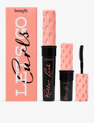 Benefit Let's Go Curls! Roller Lash Mascara Booster Gift Set In White