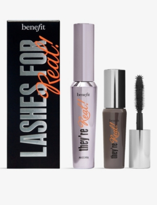 Benefit Lashes For Real They're Real! Mascara Booster Gift Set In White