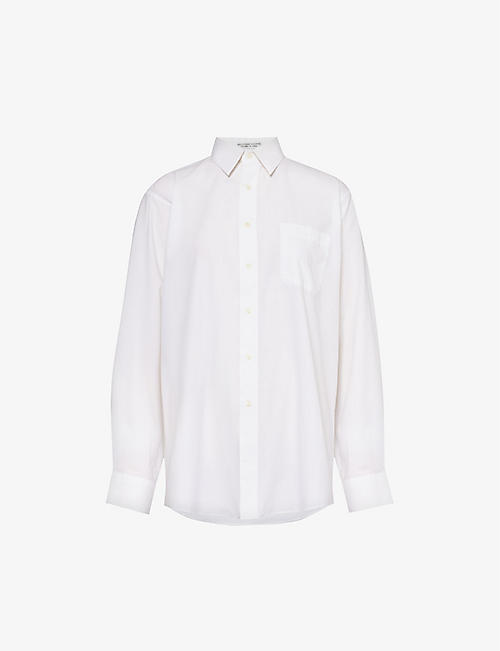 REFORMATION: Vintage Pierre Cardin semi-sheer woven shirt